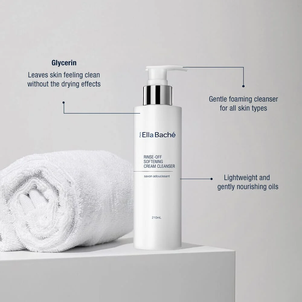 Rinse-Off Softening Cream Cleanser - Image 3